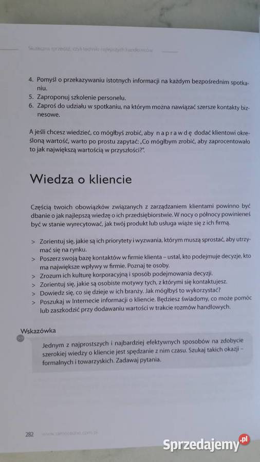 SKUTECZNA SPRZEDAZ CZYLI TECHNIKI NAJLEPSZYCH Puławy