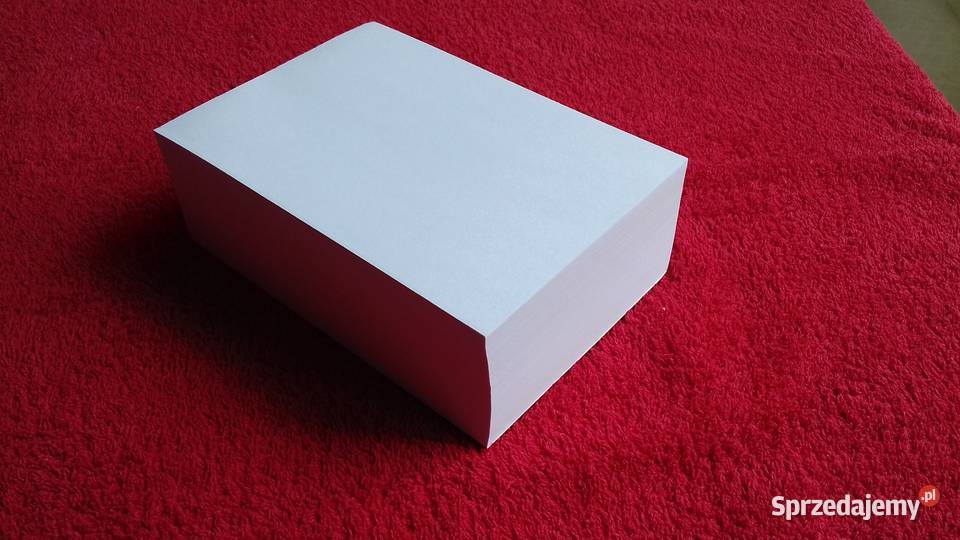 Bloczek Notes A6 klejony 500 kartek Skawina