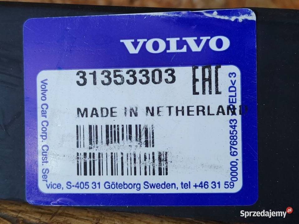VOLVO S60 V60 LISTWA HOKEJ SPOILER ZDERZAK PRZÓD wielkopolskie Pleszew