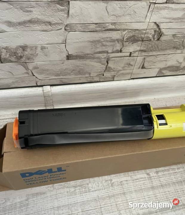 Nowy toner Dell Laser Printer 3000cn3100cn Yelow Mogilno sprzedam