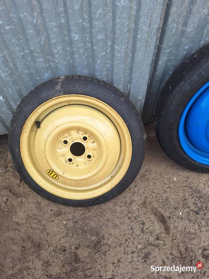 4x100 dojazdówka 14 Mazda 2 koła zapasowe Koła dojazdowe Libiszów