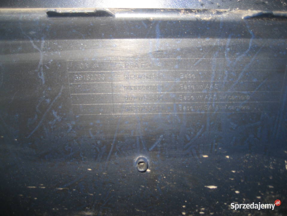 opel corsa f 1923r zderzak tył bez pdc Rakoniewice