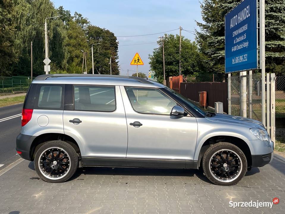 SKODA YETI 12 TSI 105 Koni bezwypadkowy Opłacony isofix wielkopolskie Chodzież