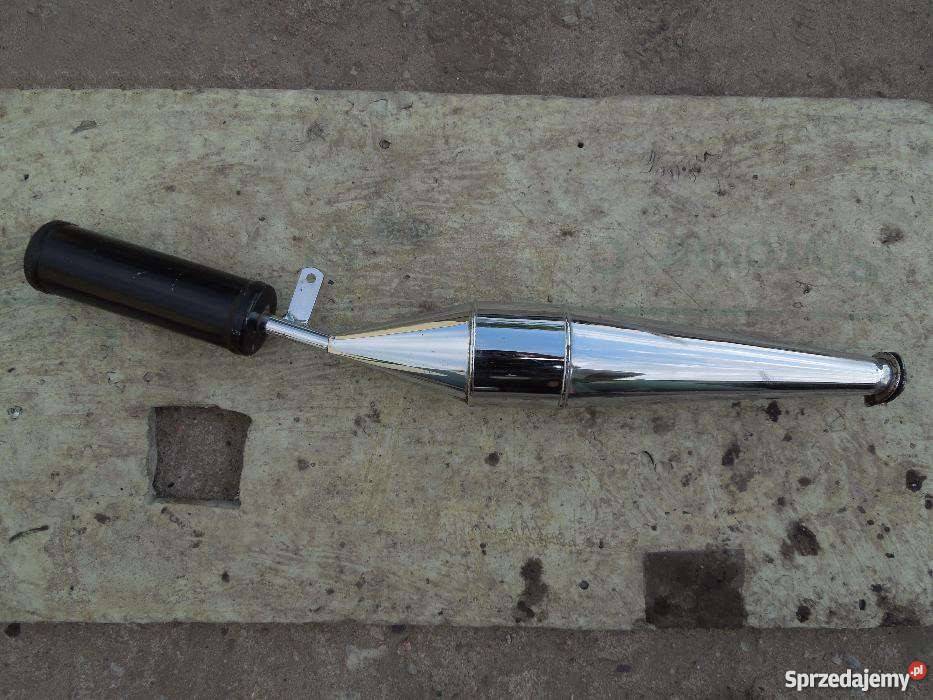 Tłumik SIMSON S51 Sport chromczarny Jedlicze sprzedam