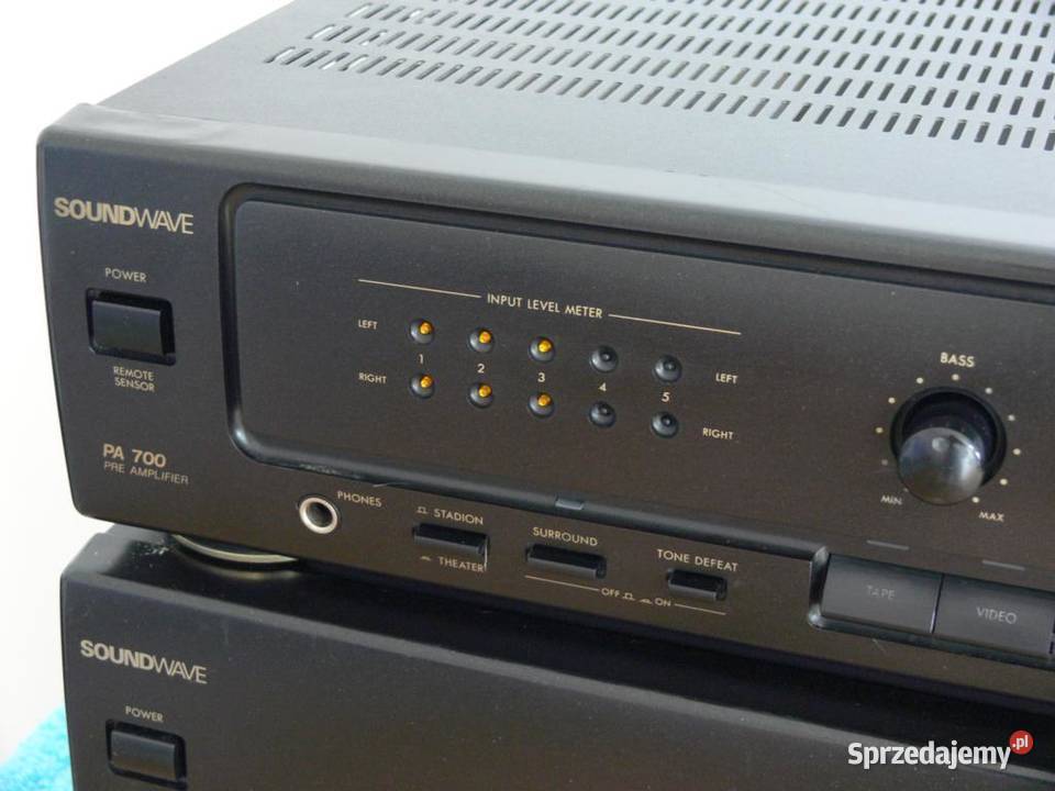 Wzmacniacz Soundwave PA700 i MA700 mocny 515 wat Jasło