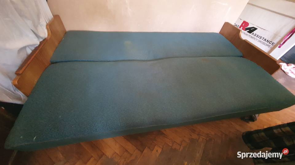 Stare łózko retro art deco drewniana wersalka Meble mazowieckie sprzedam