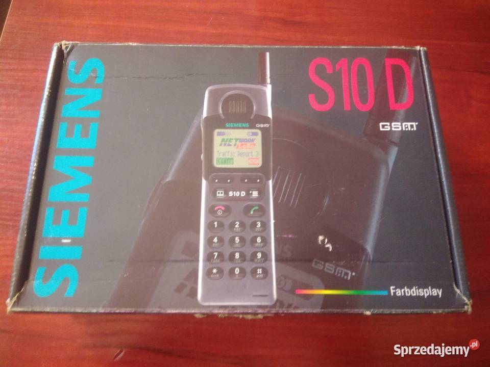 Siemens S10D pudełko kolekcjonera zachodniopomorskie Koszalin