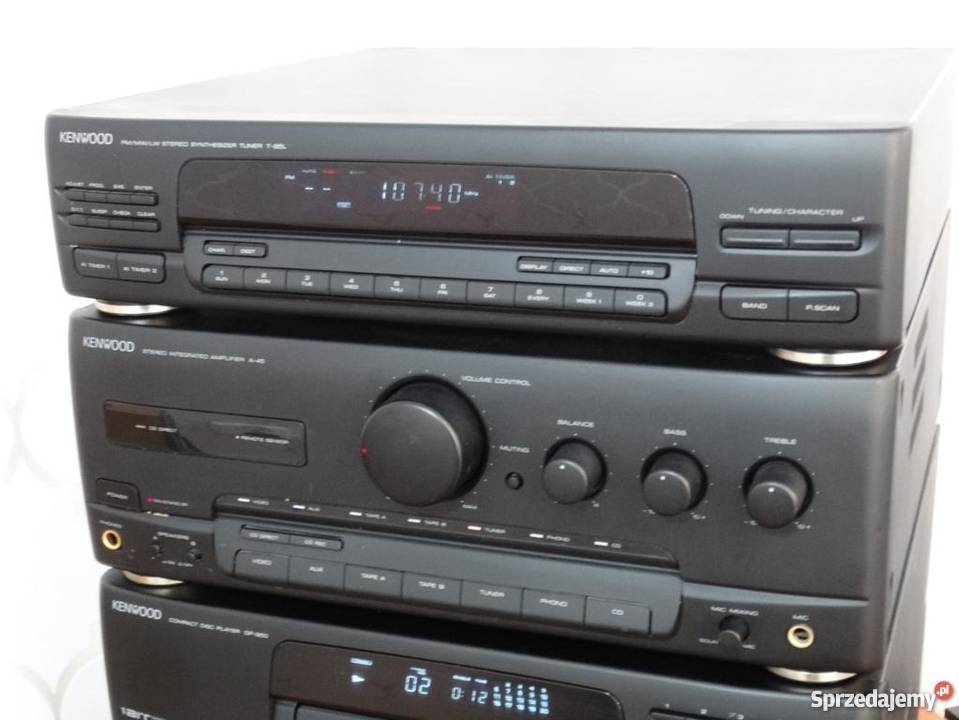 Wieża Kenwood 4 segmentymocna WYSYŁKA Jasło