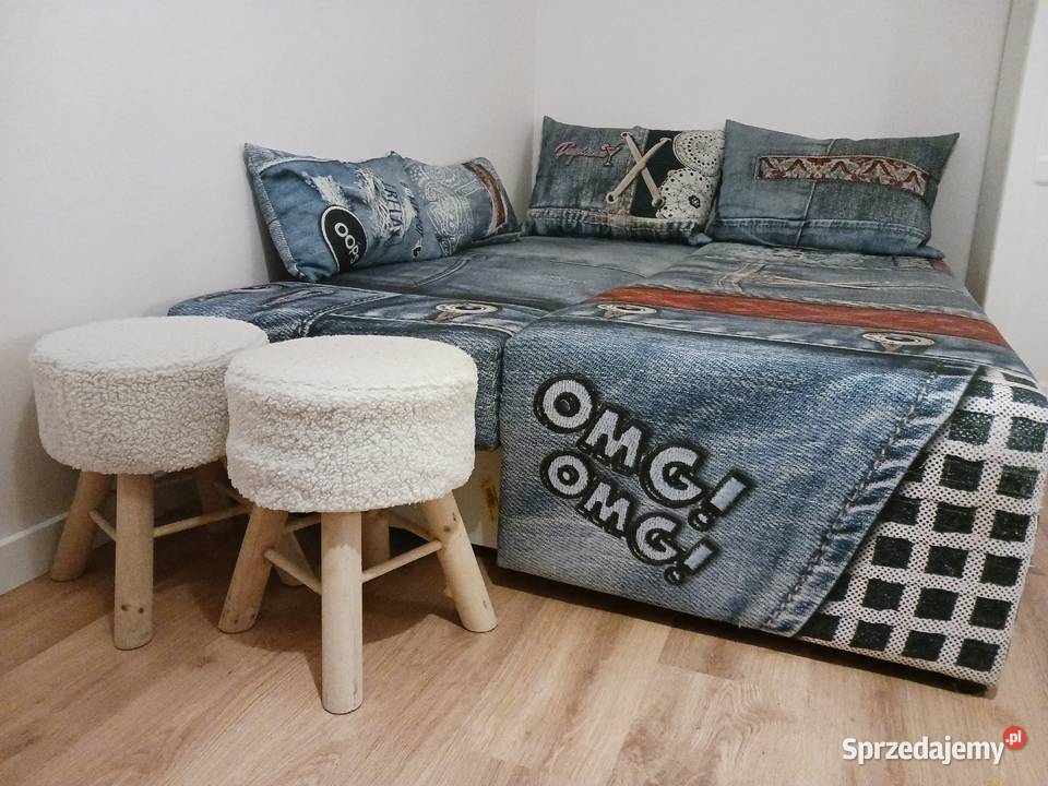 Sofa Libro PLAYfull BLUE unikalny wzór Otwock