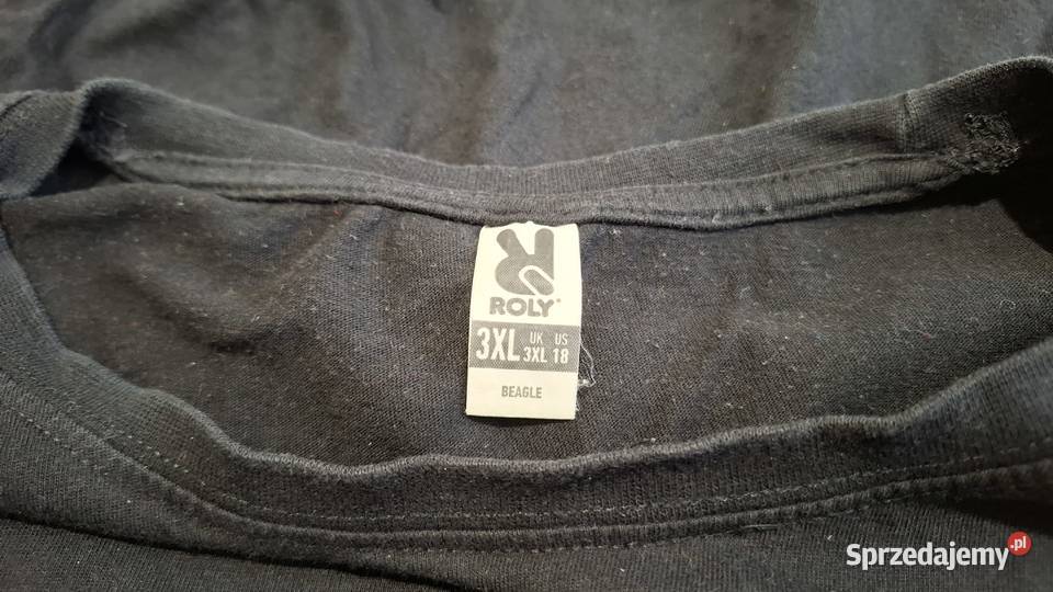 Koszulka krótki rękaw Tshirt czarna Amazon Prime Rozmiar 3XL śląskie Czeladź