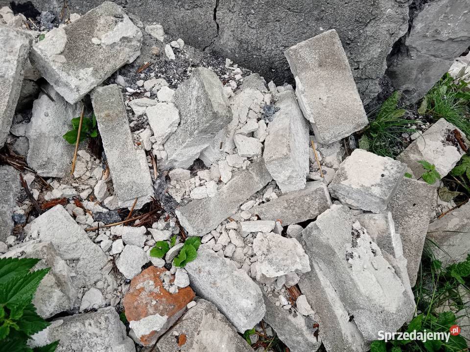 Cegła betonowa ceramiczna gruz bud lubelskie Lublin sprzedam