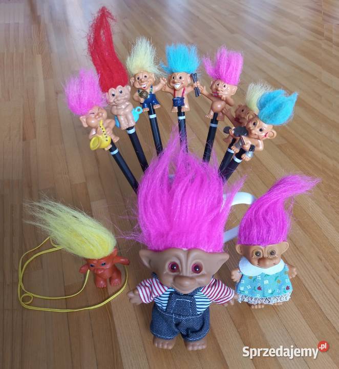 TROLLE retro 10 figurek russ berrie bee92 ace mazowieckie Warszawa