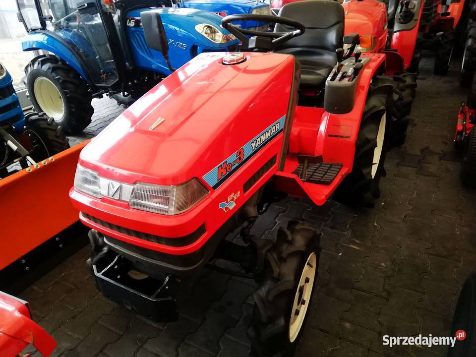 Minitraktorek kompaktowy do sadu YANMAR Ke3D 14