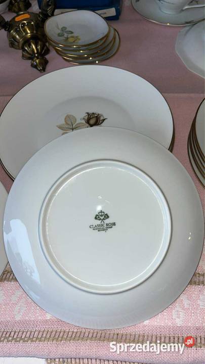 Talerzyk Classic Rose Form 2000 Rosenthal Porcelana i szkło