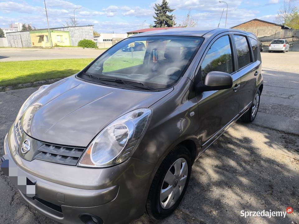Nissan Note 2007 15 dCi Oszczędny łódzkie
