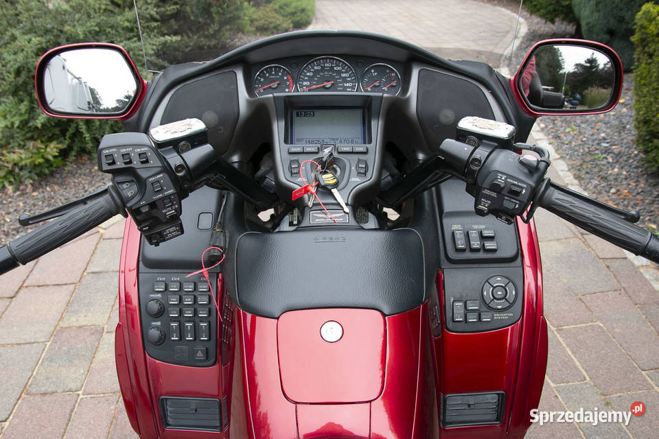 Honda Goldwing GL1800 2008 Ameryka podgrzewane manetki Honda Motocykle, skutery, quady Myje
