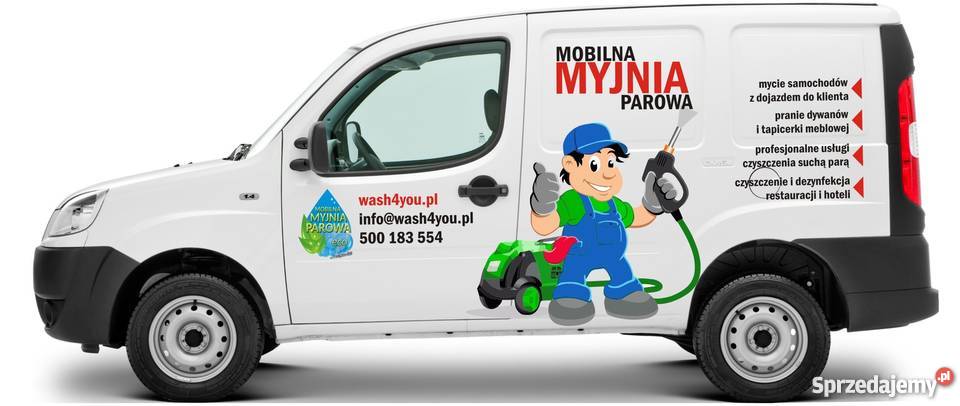 parowe mycie i pranie