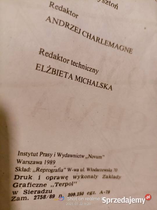 Dom kuchnia i ja Szarota książki Warszawa sprzedam