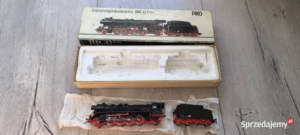 LOKOMOTYWA PIKO BR41 H0 ŁADNY STAN ZACHOWANIA 1 Modelarstwo