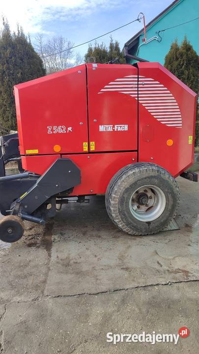 Prasa metal fach rolująca belująca rotor siatka