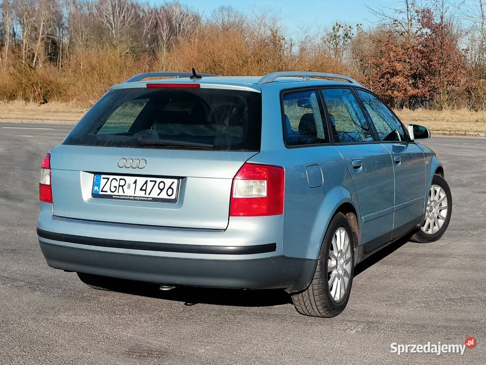 Audi A4 19 TDI 03 zadbany zar w tempomat Gryfino