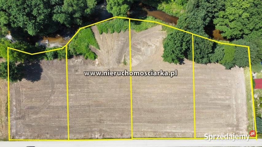 Grunt 1032m2 Skrzyszów asfalt sprzedam