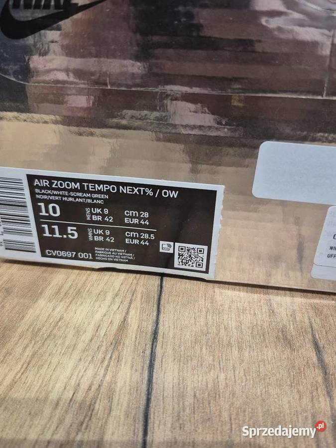 Nike Air Zoom Tempo NEXT x OffWhite Gniezno sprzedam