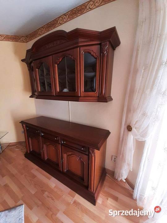 Piękny komplet mebli komoda witryna zawieszana 48cm kujawsko-pomorskie Sypniewo