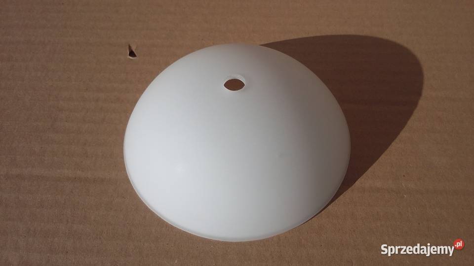 Klosz do lampy miseczka biały otwór 10mm Oświetlenie Warszawa
