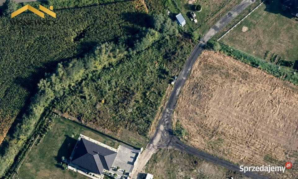 Działka w Krośnie z WZ pod dom jednorodzinny warmińsko-mazurskie Krosno