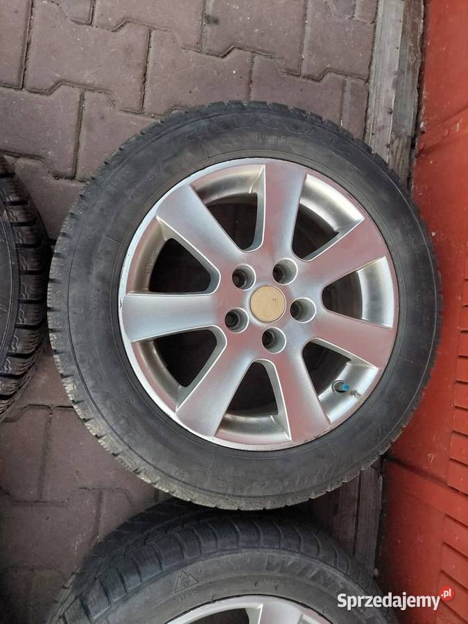 Alufelgi 16 5x110 z Oponami Zimowymi Opel Astra małopolskie Sucha Beskidzka
