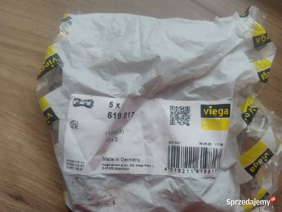 Złączka viega mosiądz 17x2 małopolskie Sucha Beskidzka sprzedam