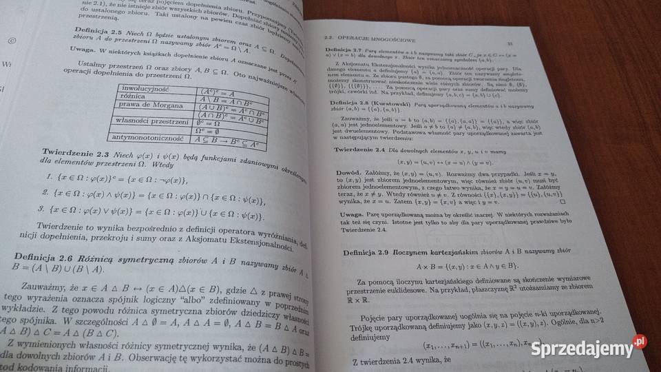 Wykłady ze wstępu do matematyki Jacek Cichoń
