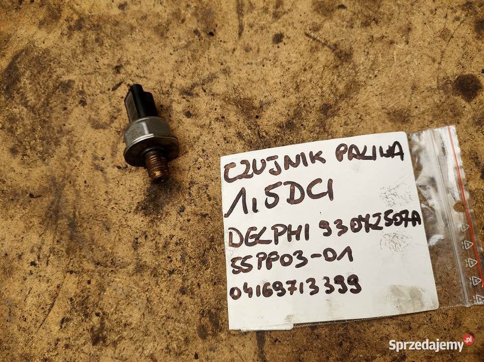 Renault 15dci czujnik ciśnienia paliwa clio Kielce