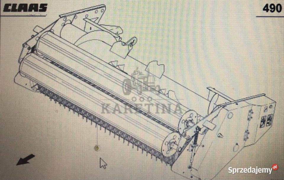 CLAAS 00 0856 278 5Claas podbieraczClaas Jastrzębniki