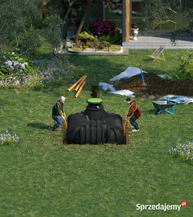 Zbiornik na wodę deszczową KINGSPAN 3000 L do Trzebnica