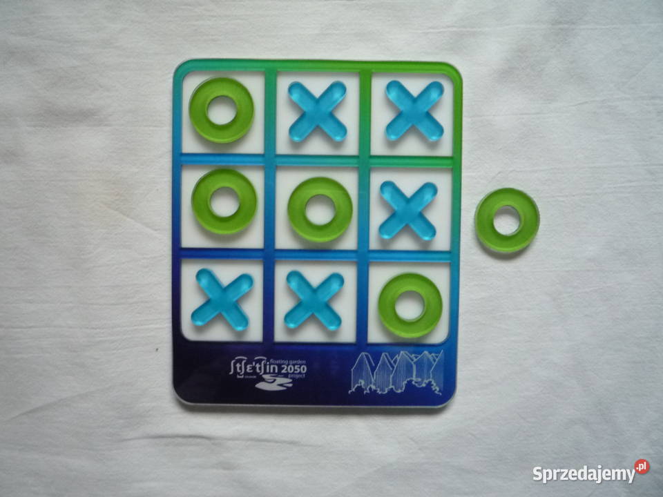 Nowa Gra planszowa Kółko i krzyżyk z Logo Logiczne zachodniopomorskie