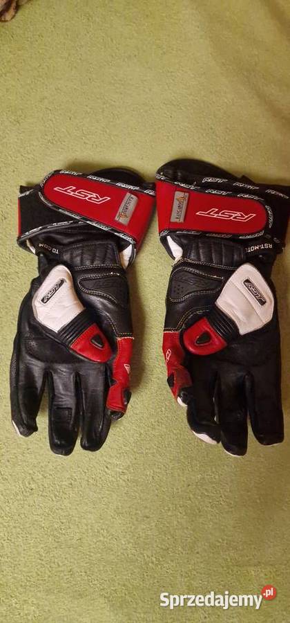 Rękawice motocyklowe rst Tractech evo 4 Red Wolbrom