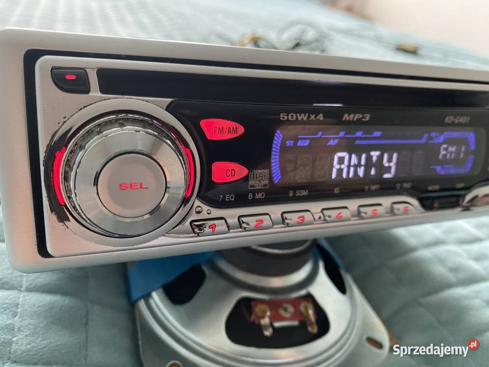 Radioodtwarzacz CD MP3 JVC KDG401 Sosnowiec