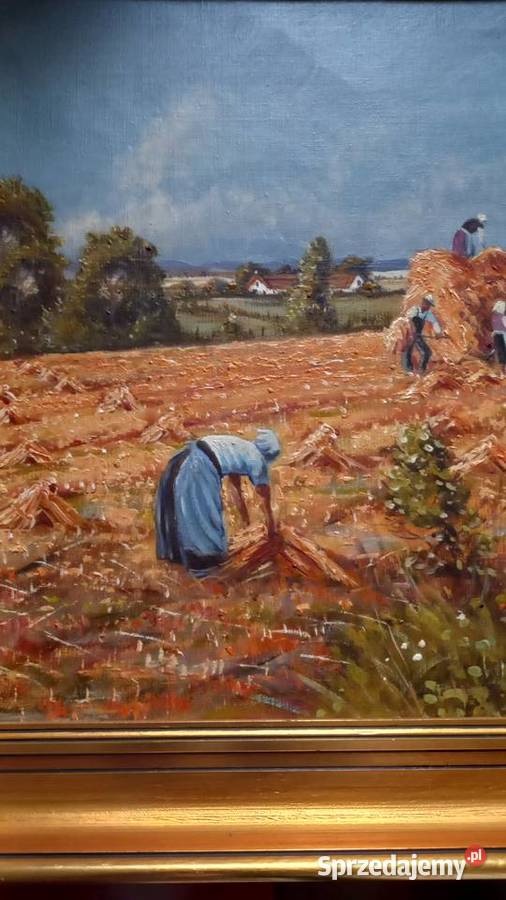Obraz olejny sygnowany lubuskie Gorzów Wielkopolski