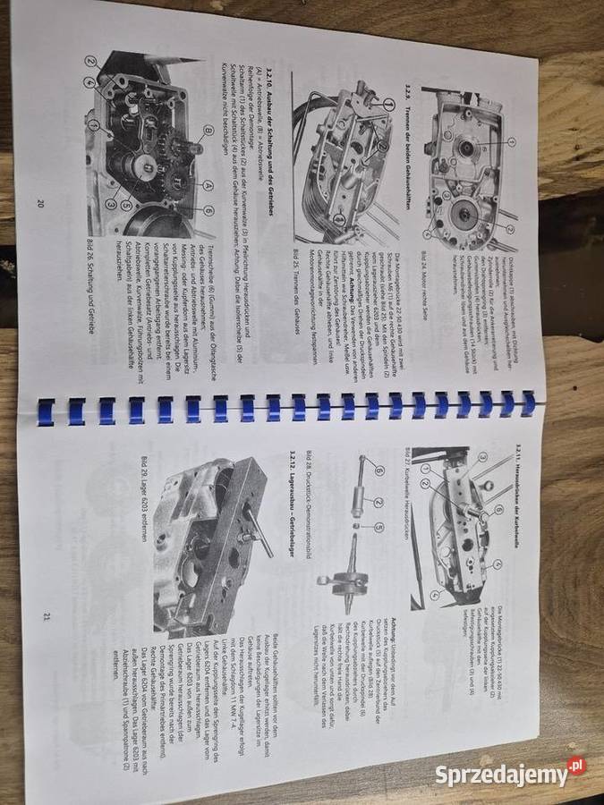 Mz etz 250 instrukcja obsługi książka napraw ddr zachodniopomorskie Złocieniec sprzedam