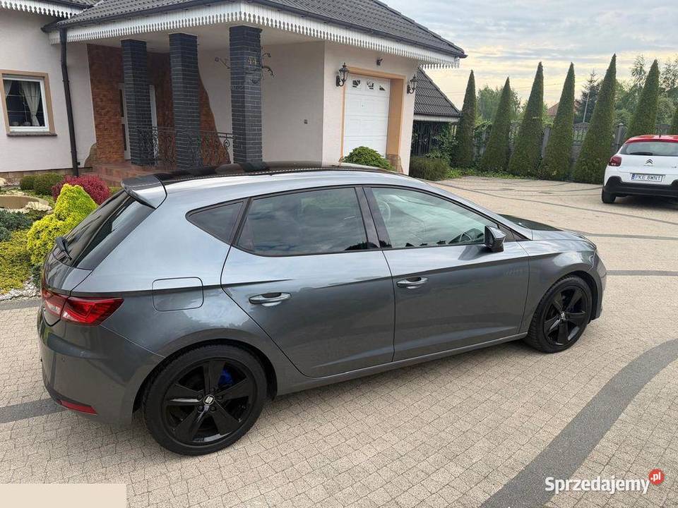 Seat Leon 20 TDI DPF Ecomotive DSG FR 150 2014r Krotoszyn