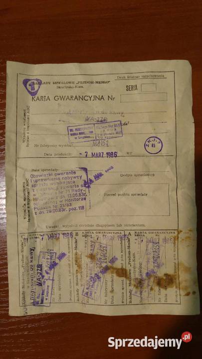 Sokowirówka Katarzyna Predom Mesko 1986 Szczecin