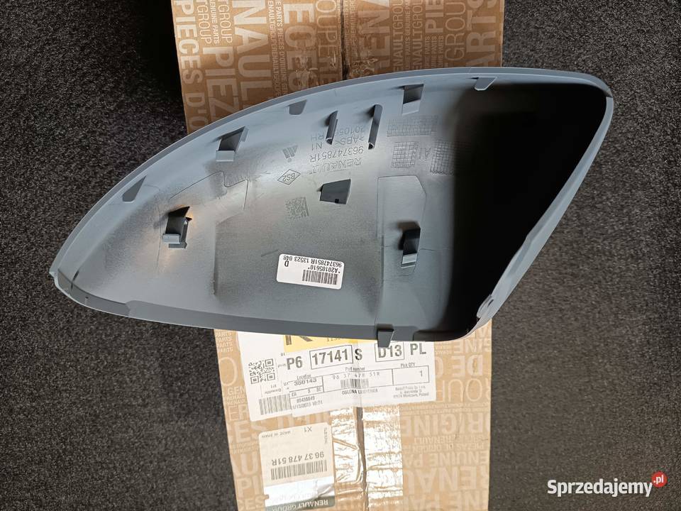 NAKŁADKA LUSTERKA RENAULT CAPTUR 963747851R osobowe Piła sprzedam