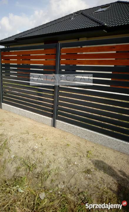 Palisada Przęsło Nowoczesne Ogrodzenie Ażur Gniewkowo