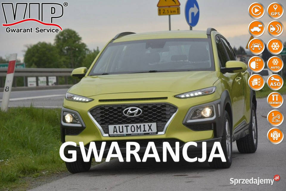 Hyundai Kona 10TGDI nawi kamera Android Auto Sędziszów Małopolski
