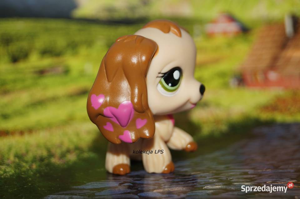 LPS Littlest Pet Shop spaniel 1963 oryginalny Hasbro Rybnik