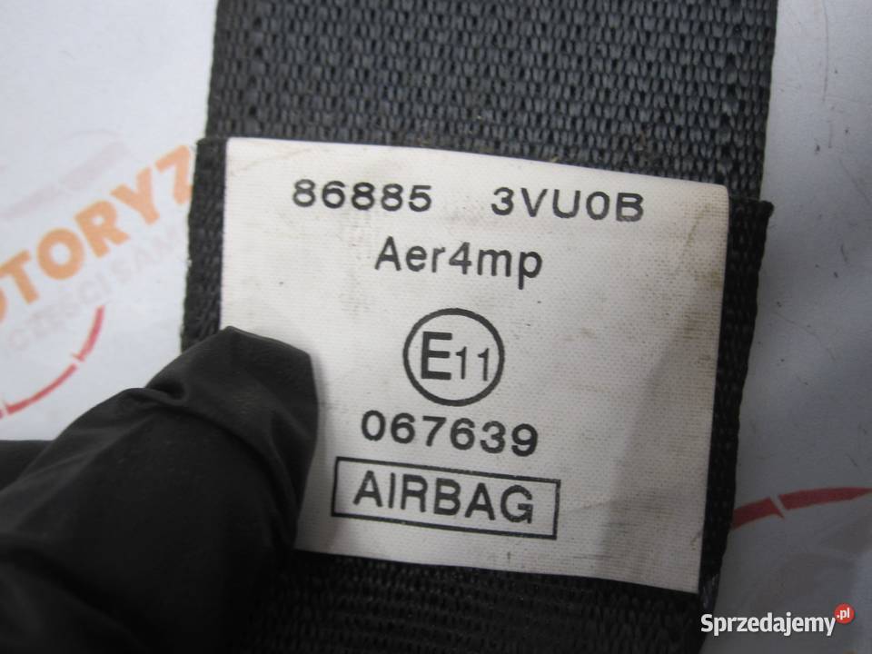 NISSAN NOTE II E12 15r pas bezpieczeństwa lewy Kielce sprzedam