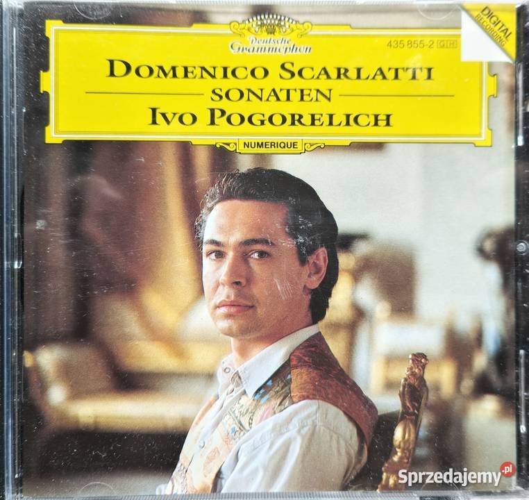 Sonats D Scarlatti Ivo Pogorelich piano CD 1992 CD mazowieckie