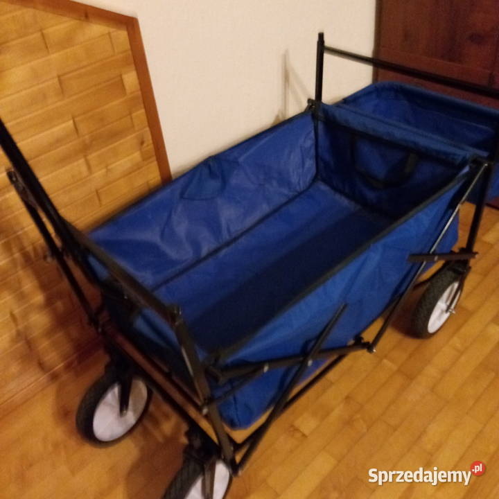 wózek transportowy plażowy ogrodowy składany